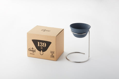 Ceraful(セラフル)スタンドセットLサイズ【本体+専用スタンド・シルバー】