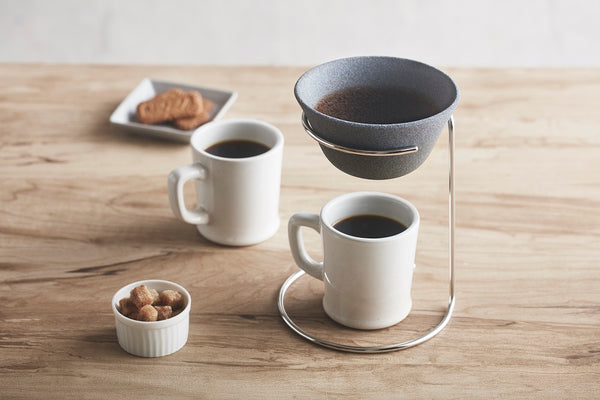 Ceraful(セラフル)スタンドセットLサイズ【本体+専用スタンド・シルバー】