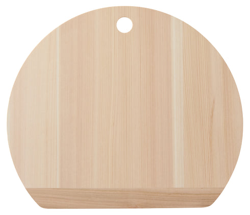 HANAKO Cutting Board Shimanto Hinoki/Cherry Blossom D-type 9mm Cutting Board