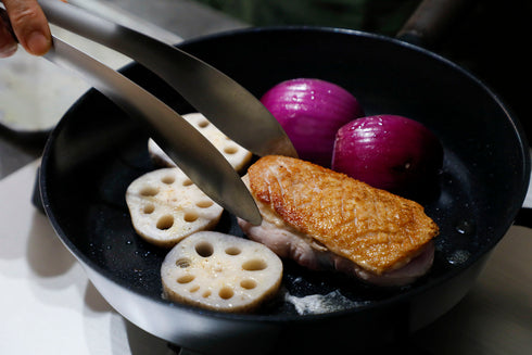 セラミックフライパン 26cm(IH&ガス火 対応) GLAMP. グランプ 鍋 フライパン グリルパン 焦げ付き防止機能 天然ミネラル セラミック コーティング PFASフリー 送料無料