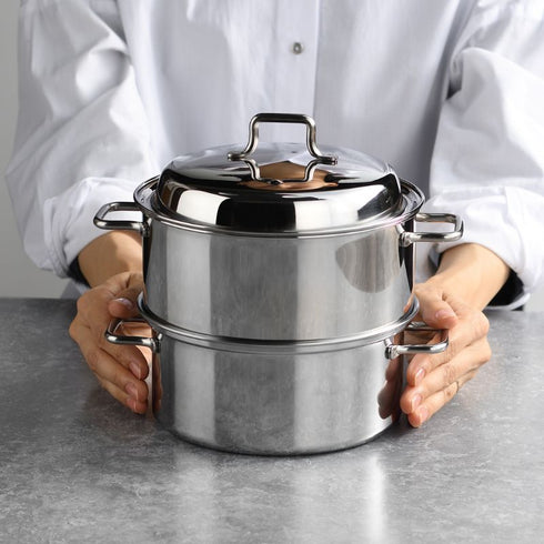 Compact steam pot 17cm|AUX Oaks