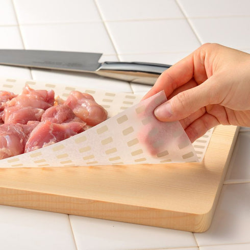 Contains 50 sheets that won't stain your cutting board | AUX Oaks