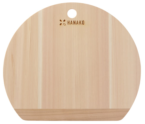 HANAKO Cutting Board Shimanto Hinoki/Cherry Blossom D-type 9mm Cutting Board