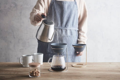 Ceraful(セラフル)スタンドセットLサイズ【本体+専用スタンド・シルバー】