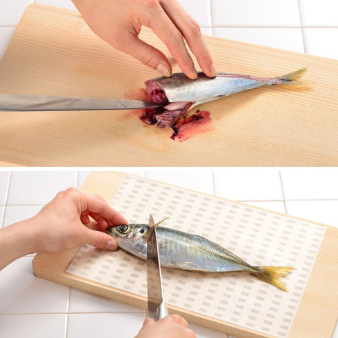 Contains 50 sheets that won't stain your cutting board | AUX Oaks