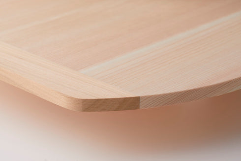 HANAKO Cutting Board Shimanto Hinoki/Cherry Blossom D-type 9mm Cutting Board