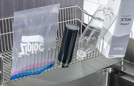 ステンレス水切りかご22cm|AUX オークス