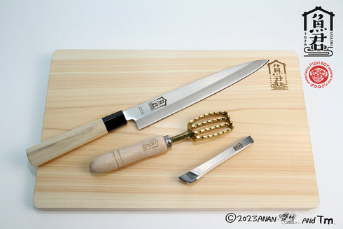 さかなクンまな板 魚君