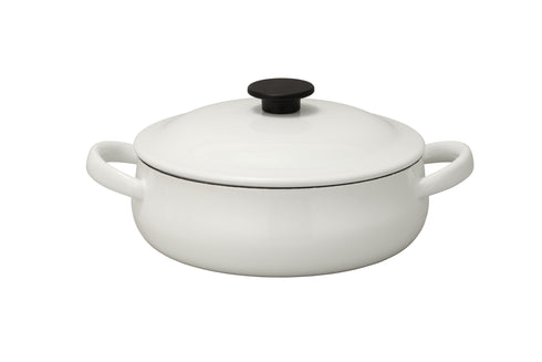 ルーク 浅型キャセロール 25cm|野田琺瑯・LUKE