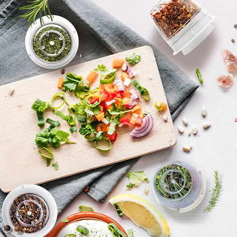 Electric spice mill with 2 replacement pods | Finamill