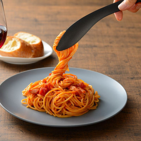 もりつけトング ブラック フッ素コーティング|AUX オークス leye レイエ