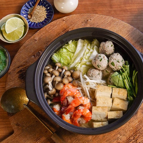 Heat-resistant pottery earthen pot|Panda Shokudo