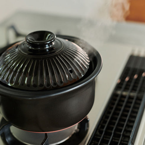 耐熱陶器 ごはん鍋|パンダ食堂