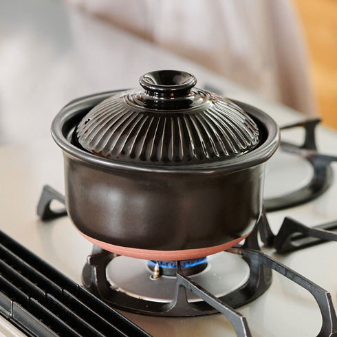 耐熱陶器 ごはん鍋|パンダ食堂