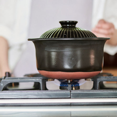 耐熱陶器 ごはん鍋|パンダ食堂