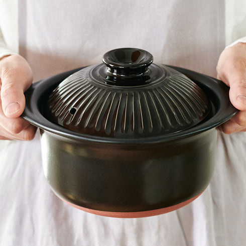 耐熱陶器 ごはん鍋|パンダ食堂