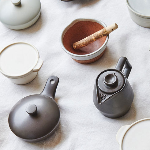 Heat-resistant pottery multi-pot | Panda Shokudo