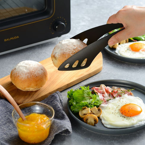 ゆびさきトング ブラック フッ素コーティング|AUX オークス