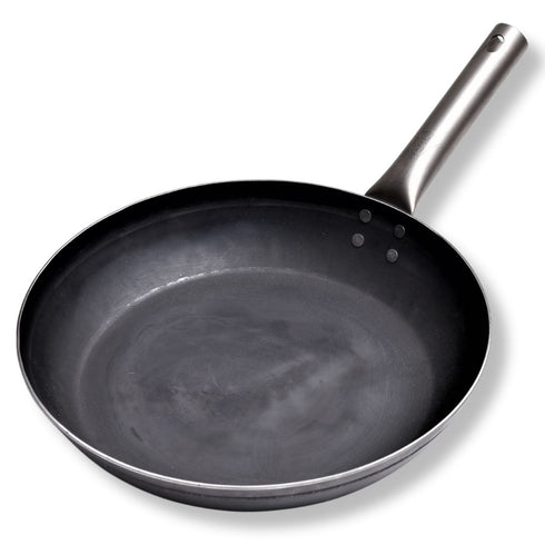 HANAKO打出しフライパン チタンハンドル(フラット)